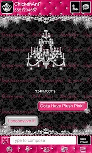 How to install Damask & Pink Velvet Theme SMS 1.0 mod apk for android