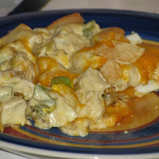 Hot Savannah Chicken Salad Casserole (Paula Deen)