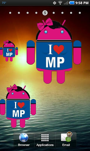 Droid I Love MP doo-dad