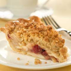 Apple-cranberry Crumb Pie