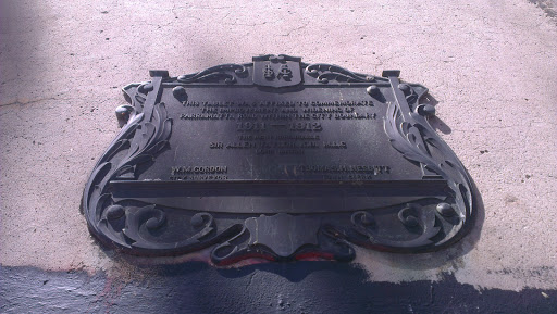 Parramatta Road 1911 Commemoration Plaque