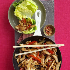 Chicken Stir-Fry Wraps