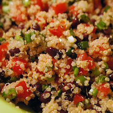 Black-Bean and Tomato Quinoa Salad