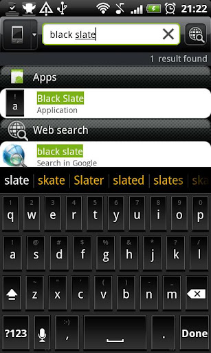 Black Slate - Keyboard Theme