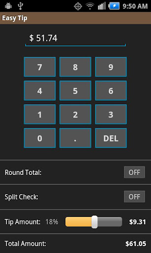Easy Tip Calculator
