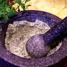 Jamie Oliver's Pineapple With Bashed-Up Mint Sugar