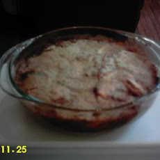 Apple Cranberry Pudding