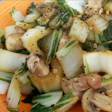 Bok Choy With Mushrooms