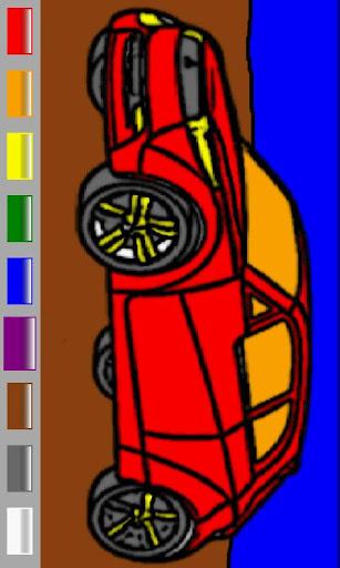 Cars Coloring Book for Kids