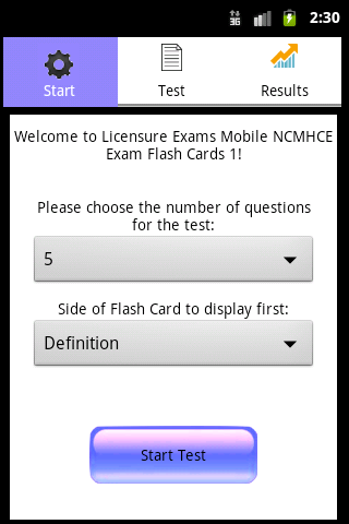 NCMHCE Flash 1