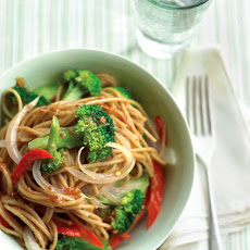 Lighter Sesame Noodles