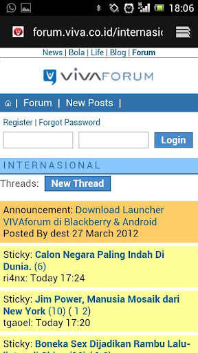 VIVAforum Launcher