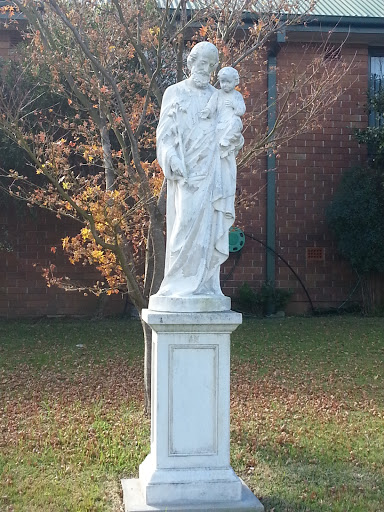 Joseph And Baby Jesus Statue