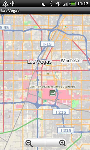 Las Vegas Street Map