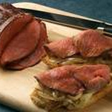 French Onion-Roast Beef Sandwiches.