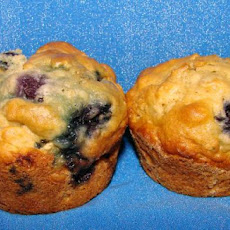 Oatmeal-Blueberry Muffins