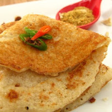 Mung beans & Quinoa crepe