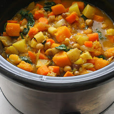 Slow Cooker Root Vegetable Stew Recipe