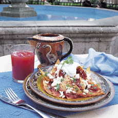 Chilaquiles in Chipotle Sauce