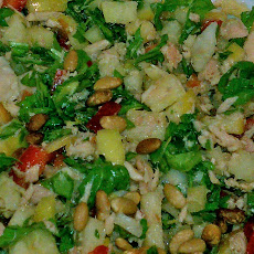 Crunchy Tuna Salad with Apples