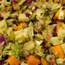 Citrus Spiked Jicama and Carrot Slaw