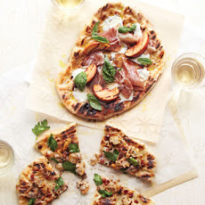 Grilled Pizzas with Clams and Bacon