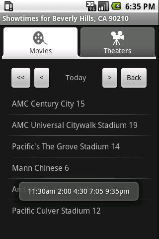 【免費娛樂App】Movie Showtimes-APP點子