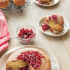 Pomegranate Syrup Cake