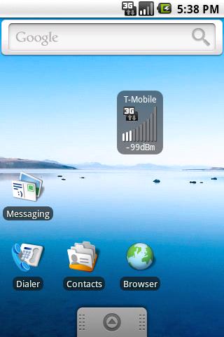 Mobile Signal Widget