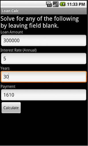 Loan Calc