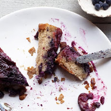 Plum-Blueberry Upside-Down Cake Recipe