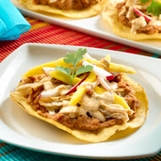 Chipotle Chicken & Mango Tostadas