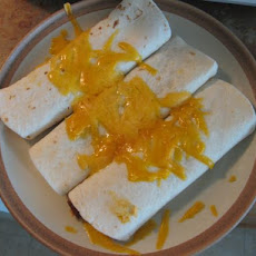 1-2-3 Rice and Chili Burritos