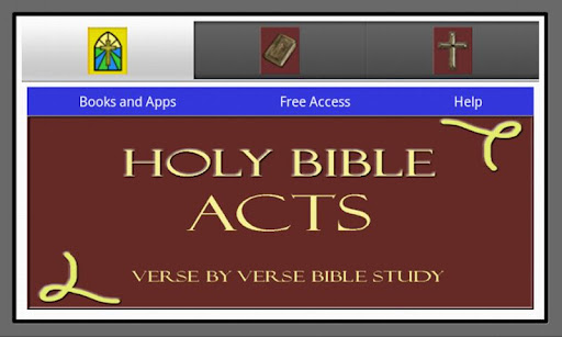 HOLY BIBLE: ACTS STUDY APP