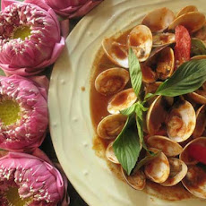 Stir-Fried Clams with Thai Chili Jam and Basil