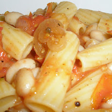 Rigatoni with Oven Roasted Tomatoes