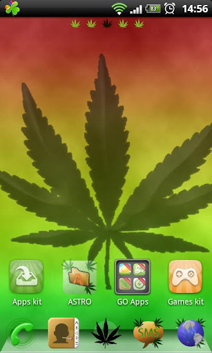 Go Launcher EX Rasta Theme