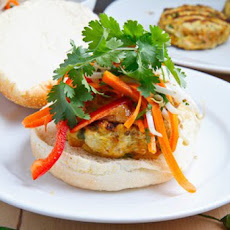 Chicken Satay Burgers