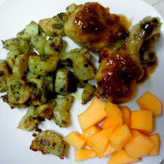 Oven Fried Chicken With Honey Butter Sauce II