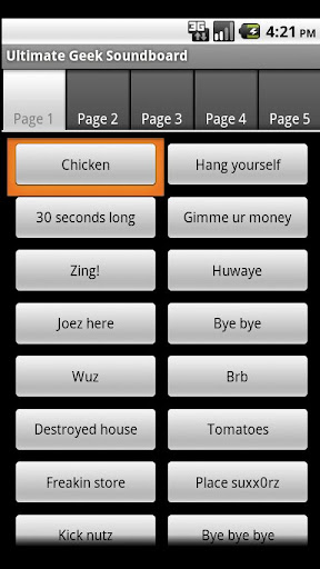 Ultimate Geek Soundboard