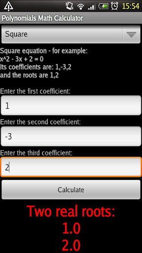 Polynomials Math Calculator