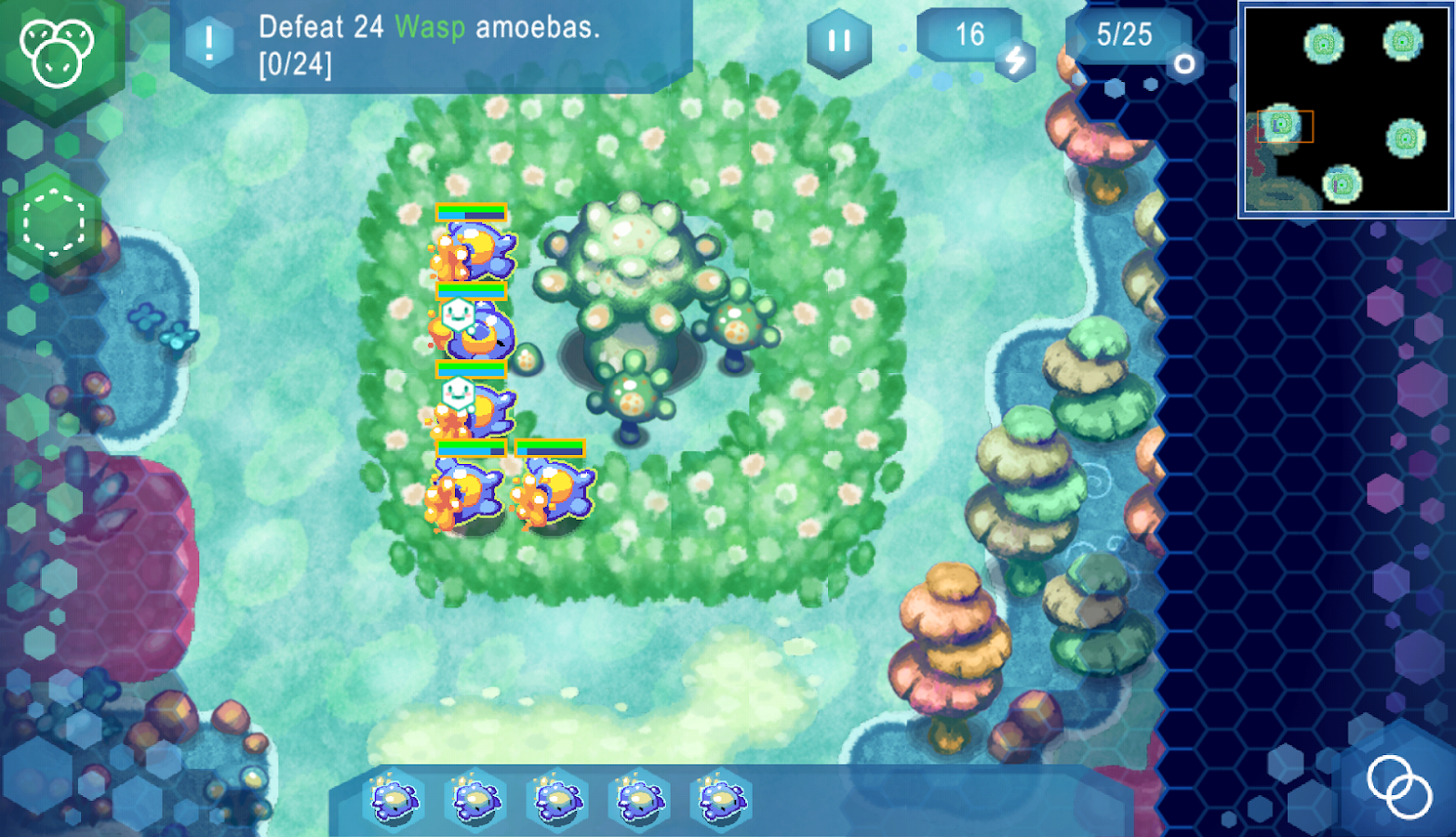    Amoebattle- screenshot  