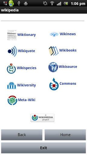 wikipedia for android screenshot