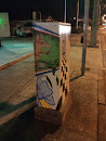 I Will Be Late! Mural Traffic Box