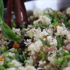Couscous With Dried Apricots, Currants, and Pistachios