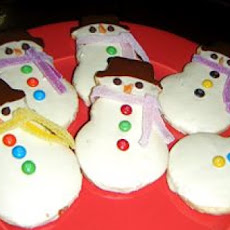Holiday Snowman Cookies