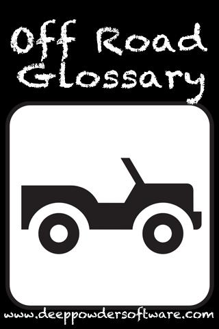 Off Road Glossary