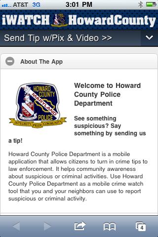 【免費通訊App】iWatch Howard County-APP點子