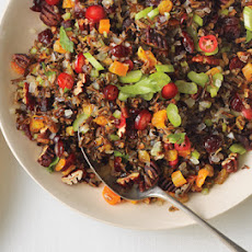 Wild Rice, Fruit, and Pecan Stuffing