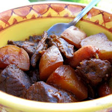 Slow Cooker BBQ Beef Stew